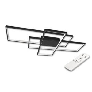 12263 PLAFON CZARNY LED 130W 105X50X8CM GALAXIS PEGAZ