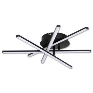 12393 PLAFON CZARNY 34W 4000K 50CM MODENA RIVERA