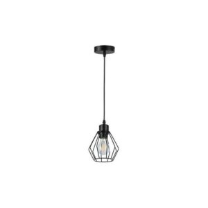 20596 LAMPA WISZĄCA CZARNA 1XE27 OTTO