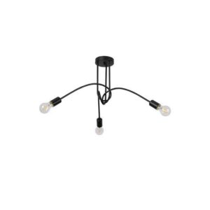 LAMPA CZARNA 3XE27 NIDO