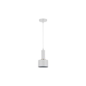 31700 LAMPA WISZĄCA BIAŁA 1XE27 TEMA