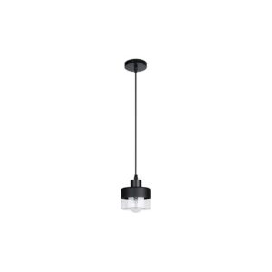 33117 LAMPA WISZĄCA CZARNA E27 STARK