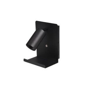 KINKIET USB KALISTO CZARNY 1x GU10 +