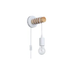KINKIET LED WISZĄCY EOS E27 x1 BIAŁY + WD