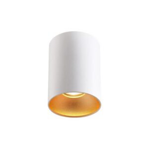 SPOT TUBA GOLD 1xGU10 85x110mm BIAŁY 8524 SPOT TUBA BIAŁY GOLD 1xGU10 85x110mm