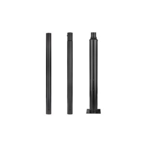 21196 SŁUP OŚWIETLENIOWY CZARNY 20X20 3M 60MM