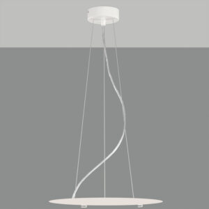 ANGUS-K0002140B-00.jpg Angus Zestaw do Lampy Wiszącej Metal Biały Teksturowany