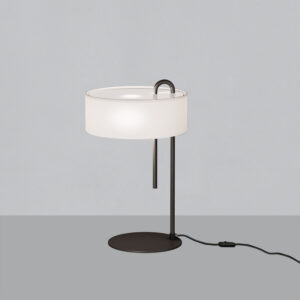 CLIP-S8178081NB-00.jpg Lampa Stołowa Clip Nowoczesna Metal Bawełna
