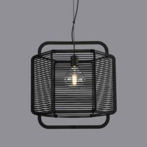 Lampa Wisząca Corda LED Nowoczesna Metalowa