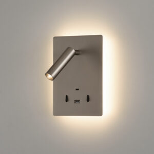 MANAT-A3568001NM-00.jpg Kinkiet ścienny Manat LED z USB i USB-C, regulowany do czytania