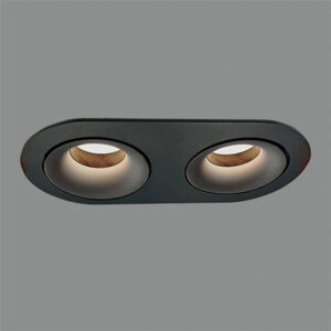 MUSCA-E3947180N.jpg Musca Oczko LED Wpuszczane GU10 Czarno-Białe