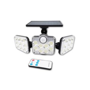 NAŚWIETLACZ LED 10W 138SMD CW SOLARNY+PIR 4363 NAŚWIETLACZ LED SOLARNY+PIR 10W 138 SMD CW