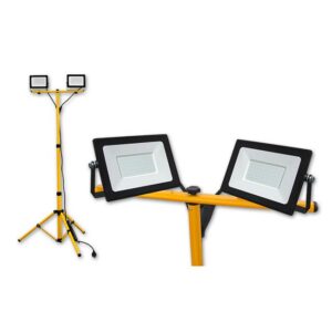 &NAŚWIETLACZ LED NA STATYW.2x50W TIGA 4500K 0805 NAŚWIETLACZ TIGA LED NA STATYWIE 2x50W 4500K