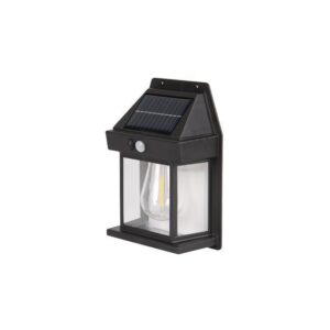 NAŚWIETLACZ SOLARNY LED ELEWACYJNY PIR